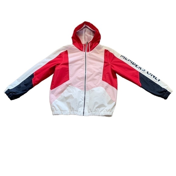 Members Only Retro Vintage Style Jacket Windbreaker Size Medium - Picture 3 of 9
